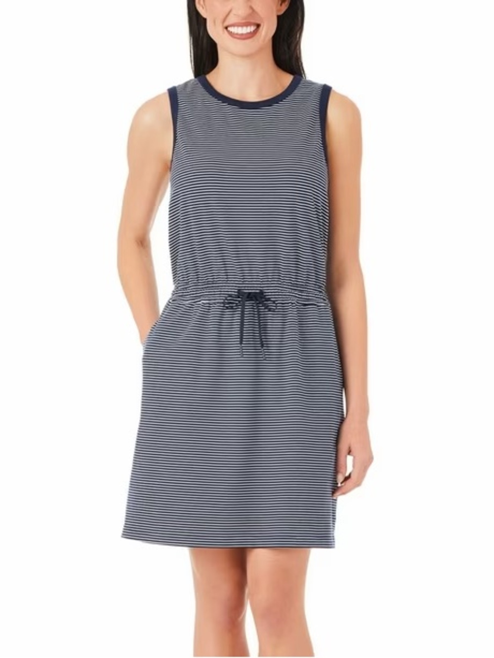 striped tank top dress